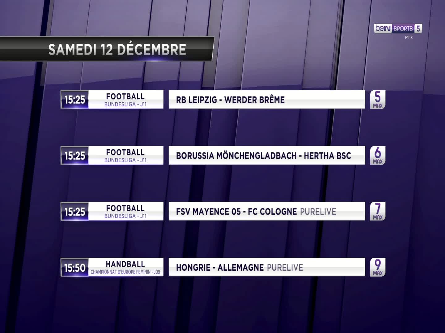 SPORTS FR BEINSPORT MAX 5 FHD - SPORTS