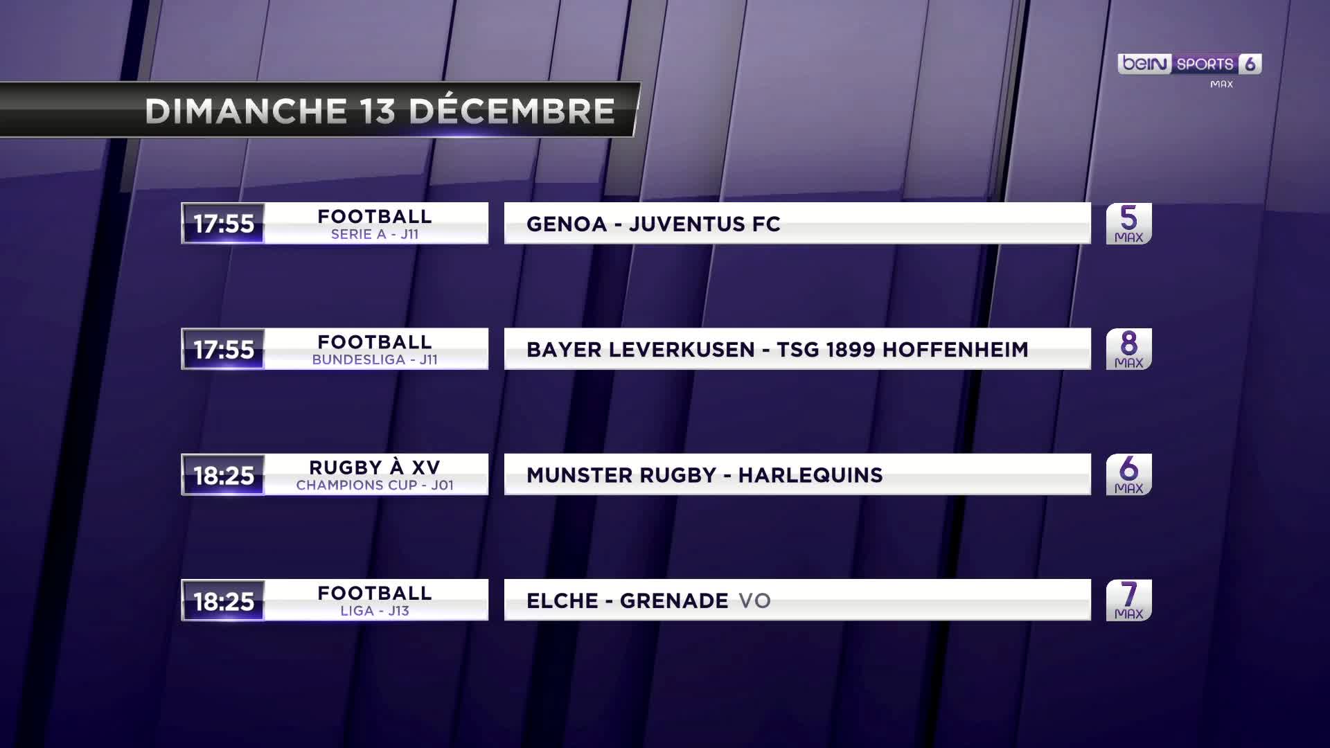 SPORTS FR BEINSPORT MAX 6 FHD - SPORTS