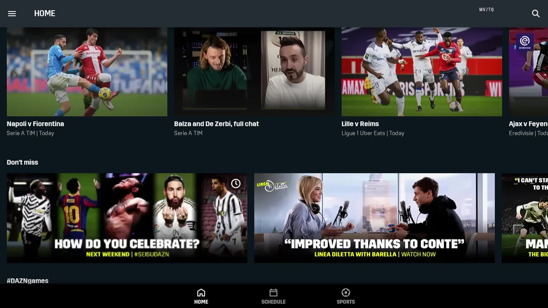 VIP IT DAZN 1 - ITALY MALTA