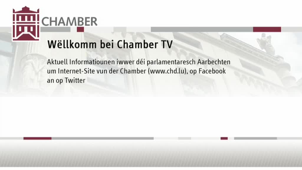 LU CHAMBER TV - BELGIUM  LUXEMBOURG
